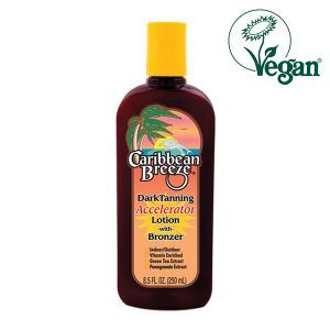 Caribbean Breeze Dark Tanning Accelerator Lotion With Bronzer 250ml