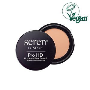 Seren London Vegan Pro HD 14 H Matte Shine Control Face Powder