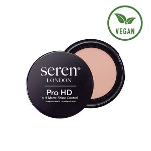 Seren London Vegan Pro HD 14 H Matte Shine Control Face Powder